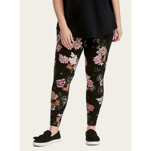 torrid Pants - Torrid Floral Leggings